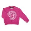 Versace Baby Girl's Felpa + St. Medusa Logo Sweatshirt For Kids