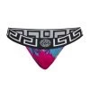 Versace Printed Thong