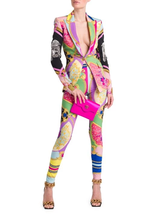 Versace Barocco Print Informal Jacket 2 Versace Barocco Print Informal Jacket - Image 2