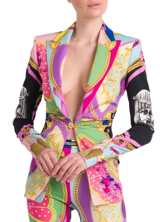 Versace Barocco Print Informal Jacket 3 Versace Barocco Print Informal Jacket - Image 3