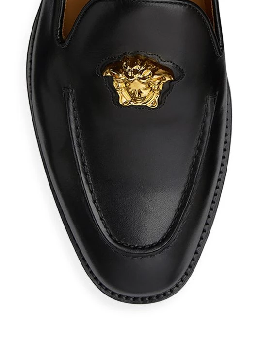 Versace Leather Medusa Slippers For Men 2 Versace Leather Medusa Slippers For Men - Image 2