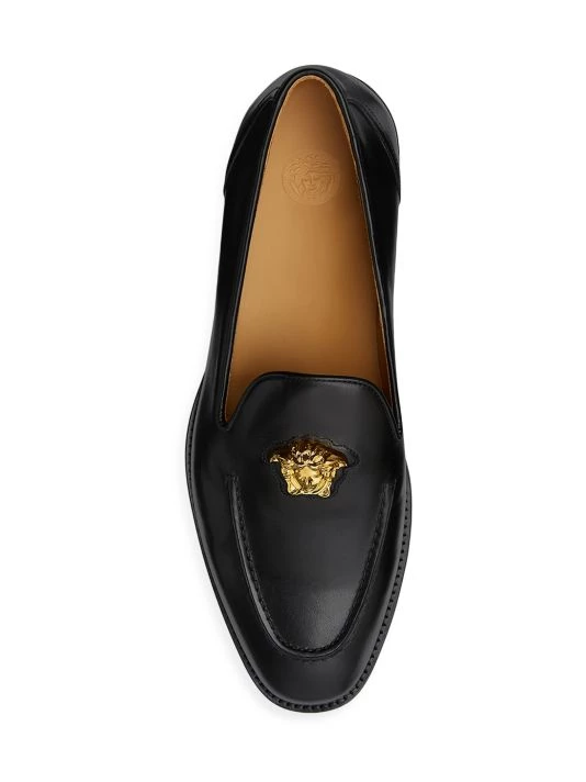 Versace Leather Medusa Slippers For Men 3 Versace Leather Medusa Slippers For Men - Image 3