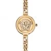 Versace Medusa Secret IP Yellow Gold & Crystal Bracelet Watch