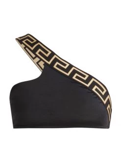 Versace Greca Border Bikini Top