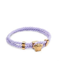 Versace Medusa Braided Bracelet For Men Orchid Versace -Versace Online Shop unnamed file 2485