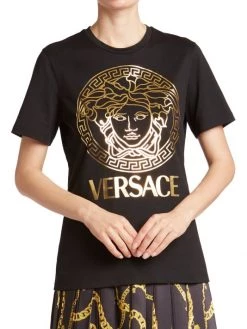 Versace Foil Medusa T-Shirt -Versace Online Shop unnamed file 2509