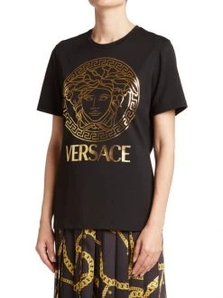 Versace Foil Medusa T-Shirt -Versace Online Shop unnamed file 2510