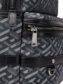 Versace La Greca Coated Canvas Backpack For Men -Versace Online Shop unnamed file 2516