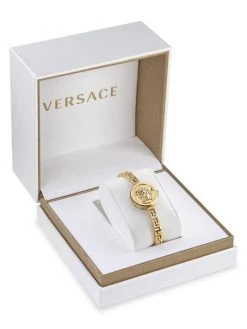 Versace Medusa Secret IP Yellow Gold & Crystal Bracelet Watch -Versace Online Shop unnamed file 252
