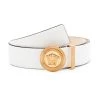 Versace Logo Buckle Leather Belt For Men