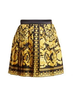 Versace Heritage Print Mini Skirt
