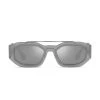 Versace Medusa Rectangular 51MM Sunglasses For Men