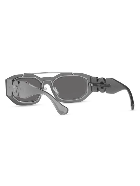 Versace Medusa Rectangular 51MM Sunglasses For Men 4 Versace Medusa Rectangular 51MM Sunglasses For Men - Image 4