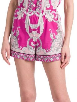 Versace Silver Baroque Silk Pajama Shorts 8 Versace Silver Baroque Silk Pajama Shorts -Versace Online Shop unnamed file 2594