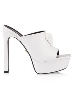 Versace La Medusa Platform Mules Optical White -Versace Online Shop unnamed file 2604
