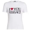 Versace Jersey Graphic T-Shirt Pink