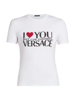 Versace Jersey Graphic T-Shirt Pink -Versace Online Shop unnamed file 2618