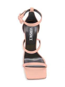 Versace 3 Strap Satin Sandals Orange -Versace Online Shop unnamed file 2705