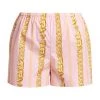 Versace Greca Chain Print Pajama Shorts