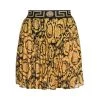 Versace Pleated Cover-Up Skirt