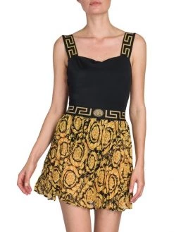 Versace Pleated Cover-Up Skirt -Versace Online Shop unnamed file 2775