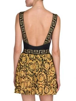 Versace Pleated Cover-Up Skirt -Versace Online Shop unnamed file 2777