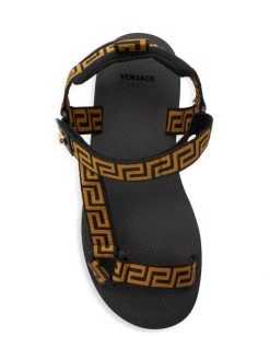 Versace Medusa Fabric Sandals For Men Neon Green -Versace Online Shop unnamed file 2789