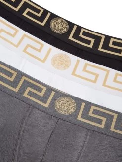 Versace Logo Boxers Set For Men Black Grey White -Versace Online Shop unnamed file 279