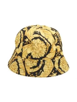 Versace Barocco Nylon Bucket Hat For Men