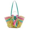 Versace Medium Scarf Raffia Tote