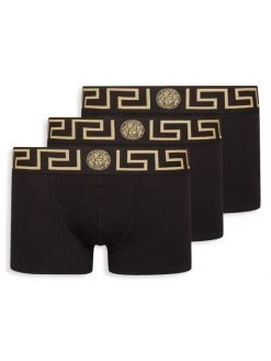 Versace Logo Boxers Set For Men Black Grey White -Versace Online Shop unnamed file 281