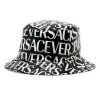 Versace Logo Nylon Bucket Hat