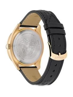 Versace Greca Dome 42MM Leather Watch For Men -Versace Online Shop unnamed file 2858