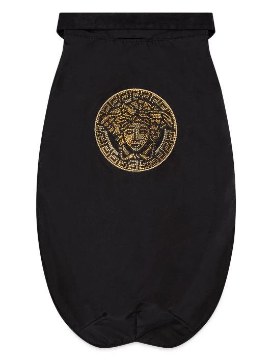 Versace Medusa Embellished Dog Raincoat 1 Versace Medusa Embellished Dog Raincoat