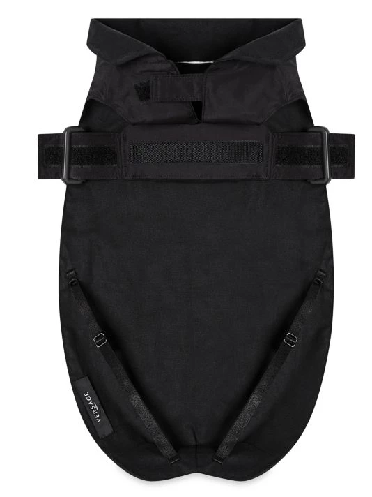 Versace Medusa Embellished Dog Raincoat 2 Versace Medusa Embellished Dog Raincoat - Image 2