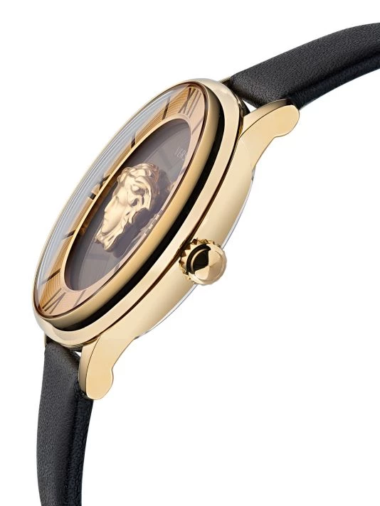 Versace La Medusa Leather Bracelet Watch For Men 2 Versace La Medusa Leather Bracelet Watch For Men - Image 2