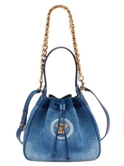 Versace La Medusa Denim Drawstring Bucket Bag -Versace Online Shop unnamed file 2903