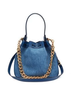 Versace La Medusa Denim Drawstring Bucket Bag -Versace Online Shop unnamed file 2905