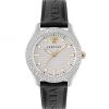 Versace Greca Dome 42MM Leather Watch