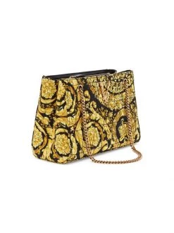Versace Virtus Barocco-Print Quilted Silk Twill Tote -Versace Online Shop unnamed file 2927