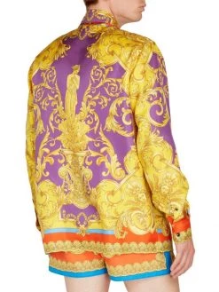 Versace Informal Heritage Shirt For Men -Versace Online Shop unnamed file 2939
