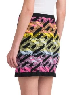 Versace Ombré La Greca Pattern Miniskirt -Versace Online Shop unnamed file 2967