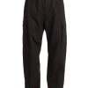 Versace Silver Baroque, Fuchsia And Tawny Informal Cotton Poplin Pants For Men