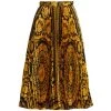 Versace Baroque Heritage Pleated Midi-Skirt