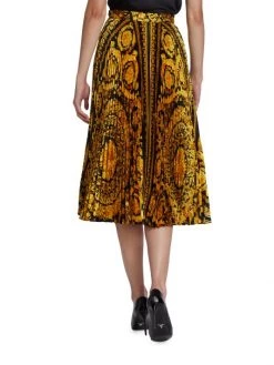 Versace Baroque Heritage Pleated Midi-Skirt 9 Versace Baroque Heritage Pleated Midi-Skirt -Versace Online Shop unnamed file 2996