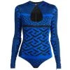 Versace La Greca Print Bodysuit