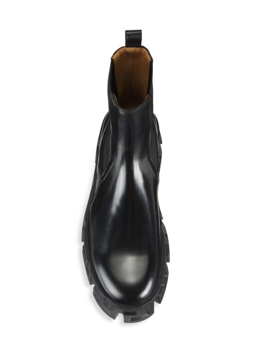 Versace Leather Platform Chelsea Boots For Men 5 Versace Leather Platform Chelsea Boots For Men - Image 5