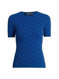 Versace La Greca Jacquard T-Shirt
