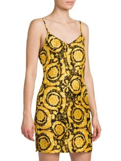 Versace Baroque Print Silk Slipdress 9 Versace Baroque Print Silk Slipdress -Versace Online Shop unnamed file 3087