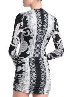 Versace Oversized Barocco Print Bodysuit -Versace Online Shop unnamed file 3104